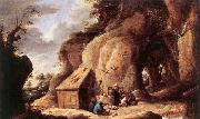 TENIERS, David the Younger The Temptation of St Anthony after France oil painting artist